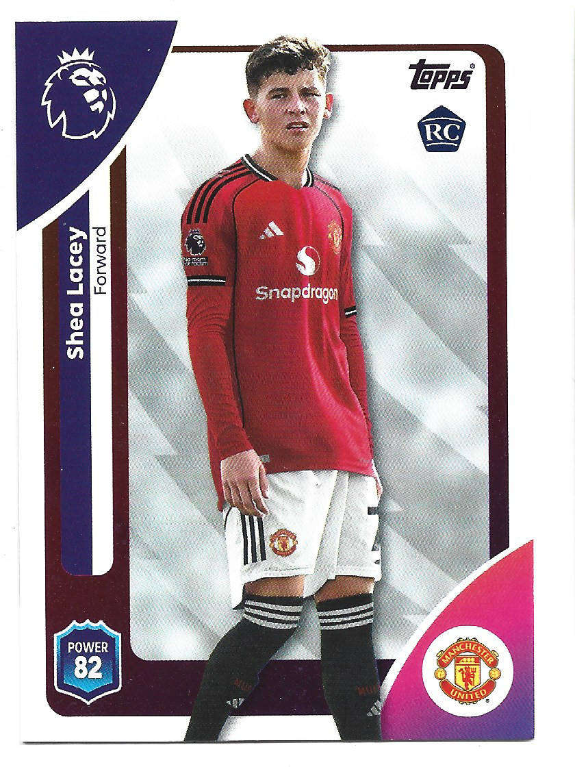 SHEA LACEY (Man. United) - TOPPS Premier League Premium 2025/26 - ROOKIE Trading Card 209