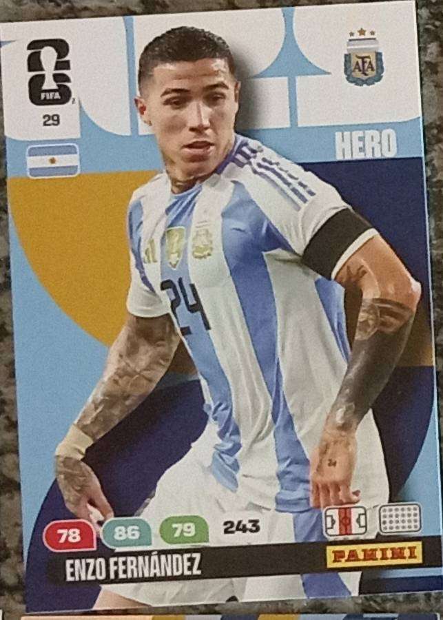 ARGENTINA - PANINI FIFA WORLD CUP 2026 COLLECTION - TEAM BASE TRADING CARD 29
