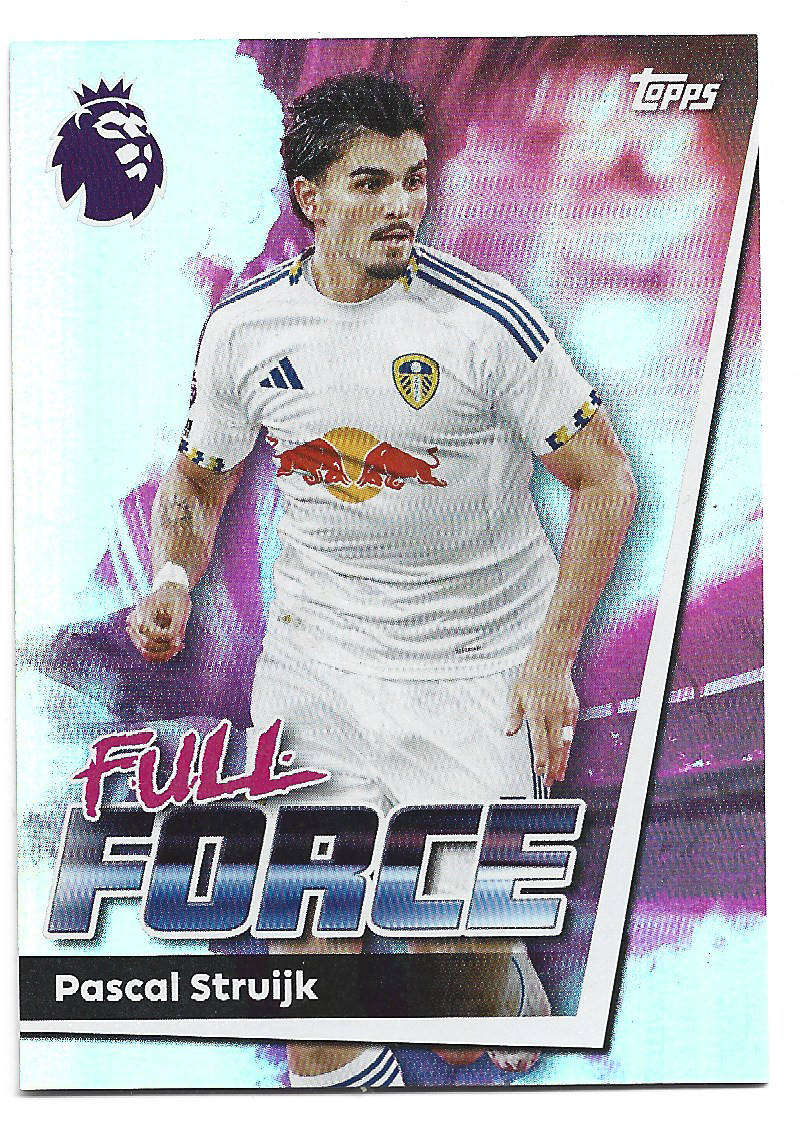 PASCAL STRUIJK - TOPPS Premier League Premium 2025/26 Collection - "FULL FORCE" Trading card 341