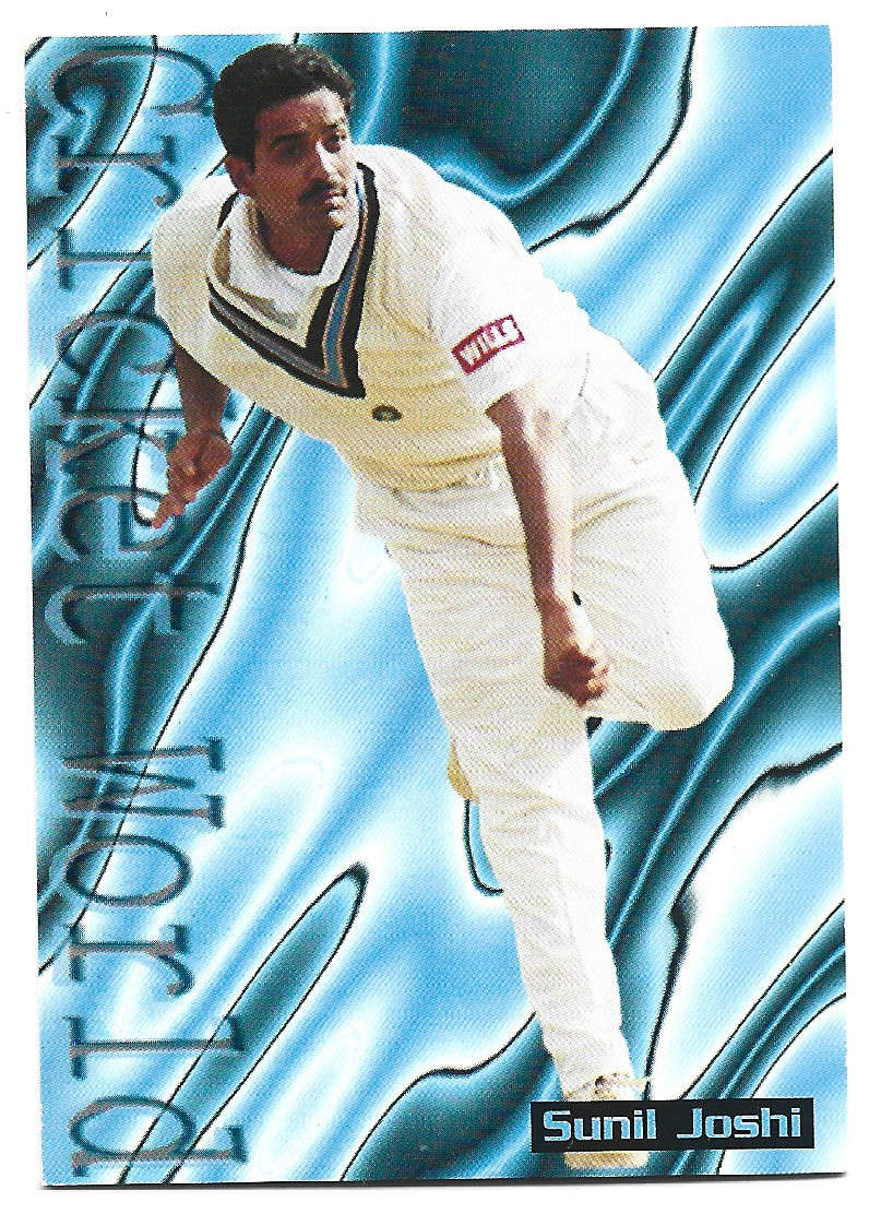 SUNIL JOSHI (India) - 1996 SPORTS DECK CRICKET CARD COLLECTION -  TRADING CARD 42
