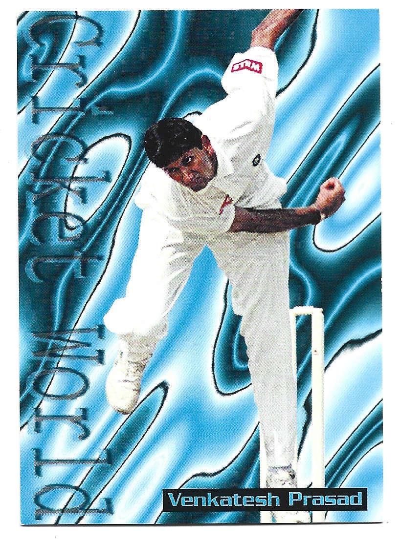 VENKATESH PRASAD (India) - 1996 SPORTS DECK CRICKET CARD COLLECTION -  TRADING CARD 48