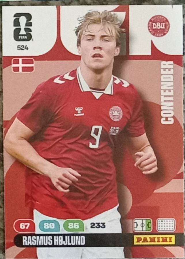 DENMARK - PANINI FIFA WORLD CUP 2026 COLLECTION - TEAM BASE TRADING CARD 524