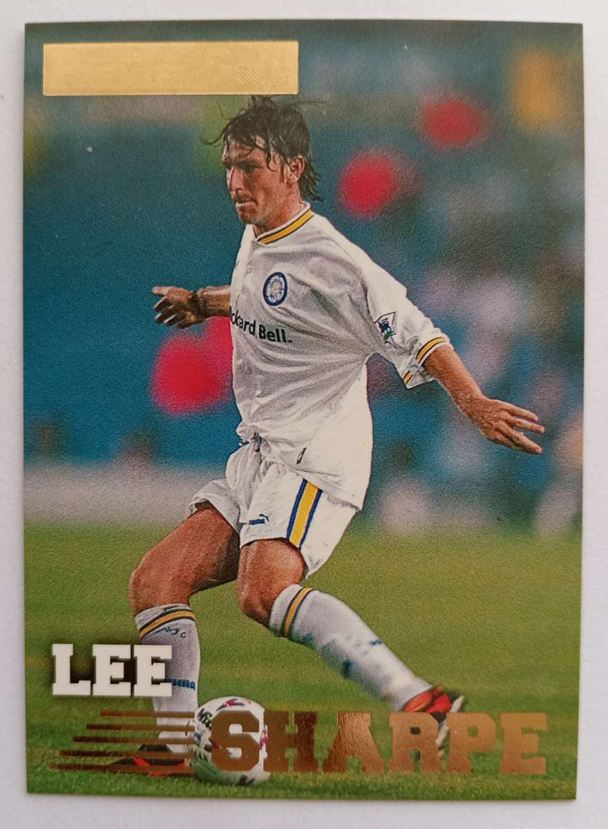 LEE SHARPE (Leeds) - TOPPS PREMIER GOLD COLLECTION 1996/97 - TRADING CARD CARD 63 of 161