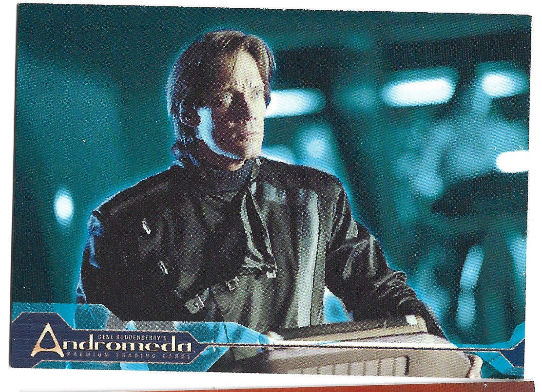 ANDROMEDA - ANDROMEDA TV SERIES TRADING CARDS -  PROMO TRADING CARD P1