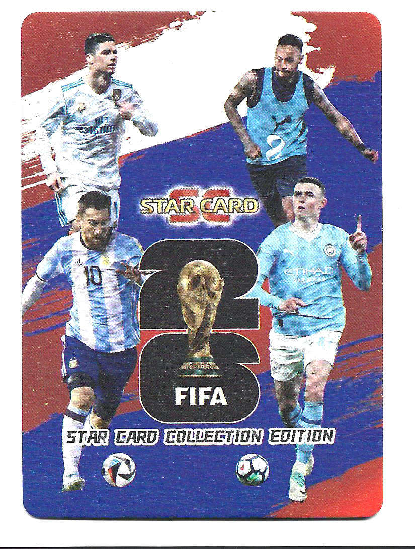 ZINEDINE ZIDANE - STAR CARD COLLECTION 2025 - STAR TRADING CARD 49