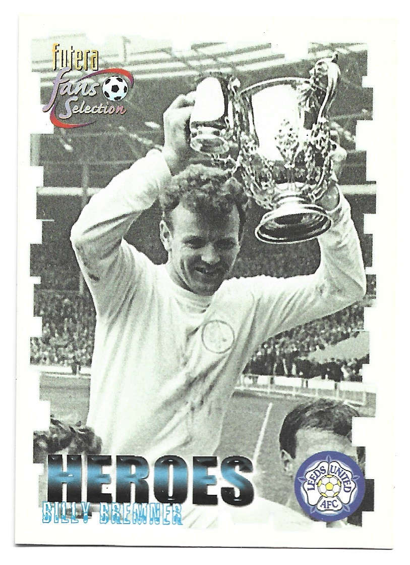 BILLY BREMMER (LEEDS UNITED FC)  - FUTERA FANS SELECTION SET 1999 - TEAM HEROES TRADING CARD