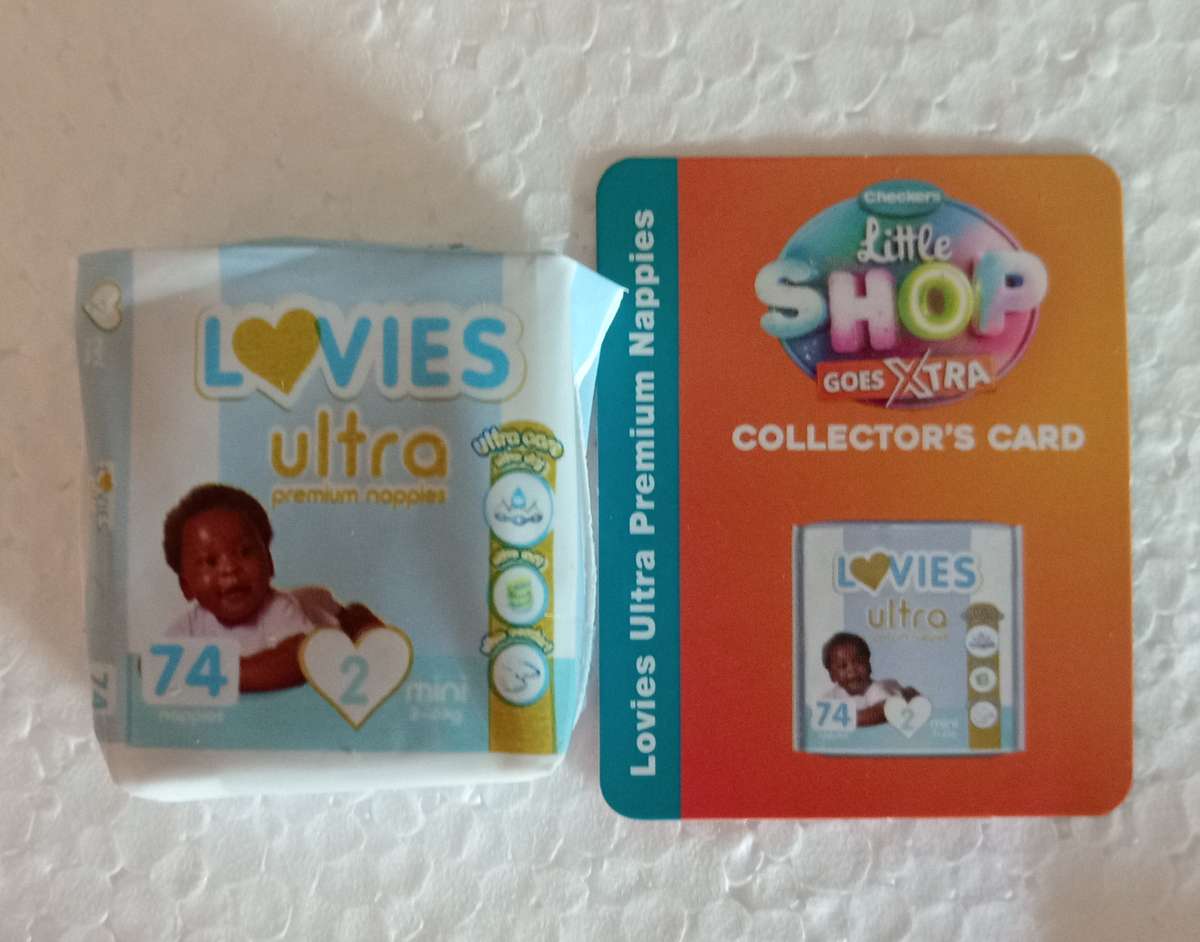 CHECKERS Little Shop Goes Extra - LOVIES ULTRA with CARD