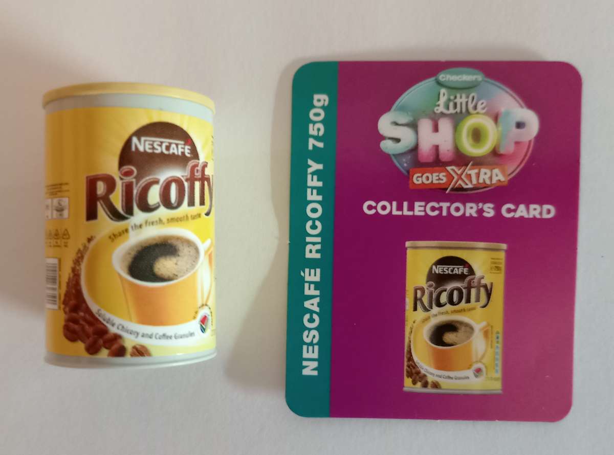 CHECKERS Little Shop Goes Extra - NESCAFE RICOFFY with Card