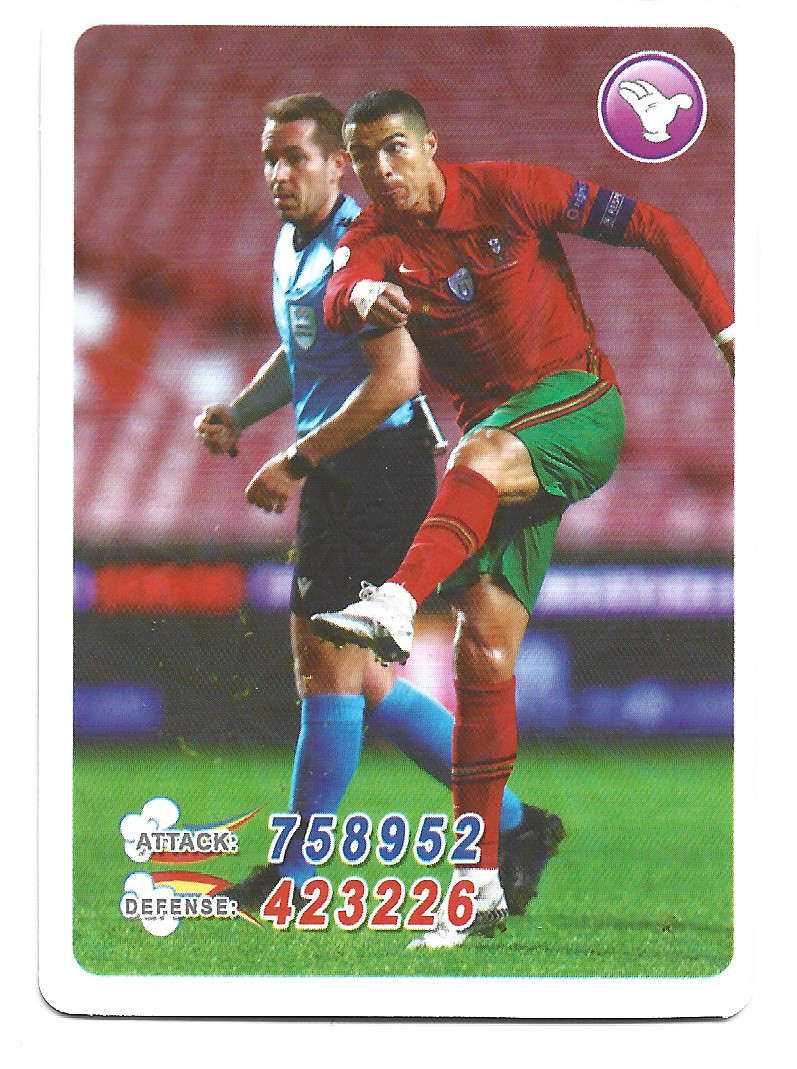 CRISTIANO RONALDO  - CHINA UEFA EURO 2024  PLAYING CARD A