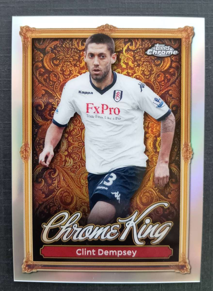 CLINT DEMPSEY - TOPPS Premier League Premium 2025/26 Collection - "CHROME KING" Trading card CK10
