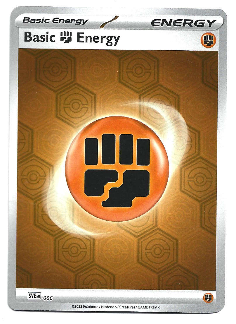 POKEMON CARD - BASIC ENERGY Reverse Holo Rare Shrouded Fable Trading Card SVE06