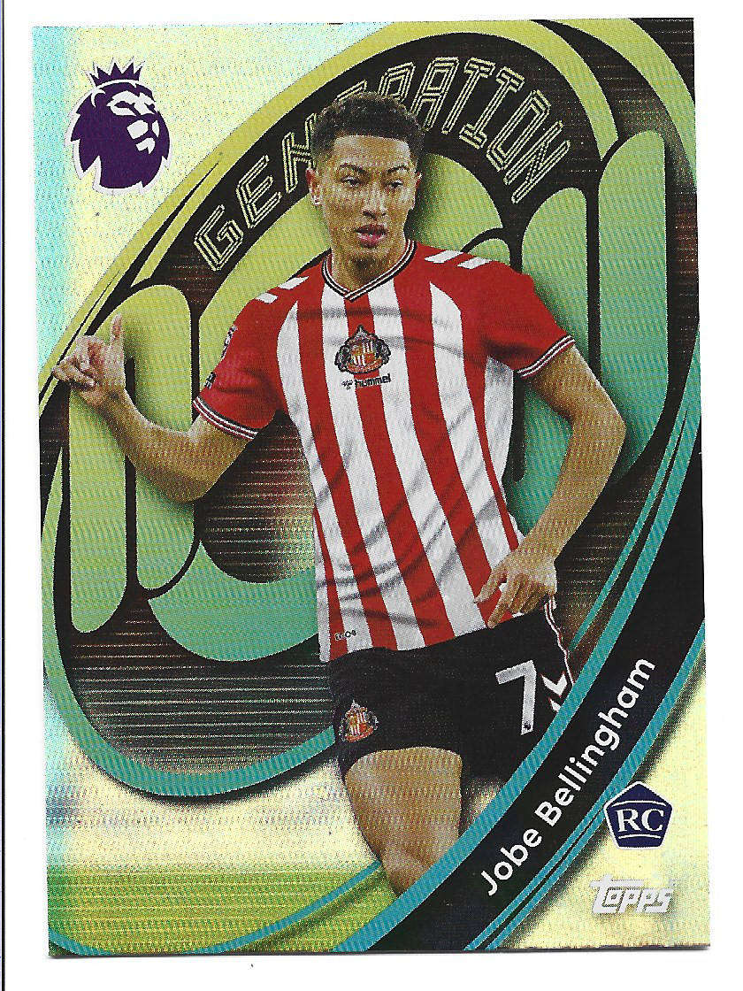 JOBE BELLINGHAM - TOPPS Premier League Premium 2025/26 Collection -"GENERATION NOW" Trading card 358