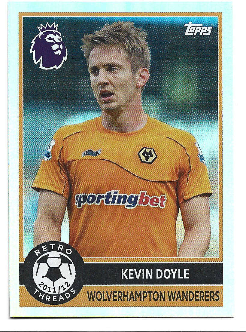 K. DOYLE - TOPPS Premier League Premium 2025/26 Collection - "RETRO THREADS" Trading card 398
