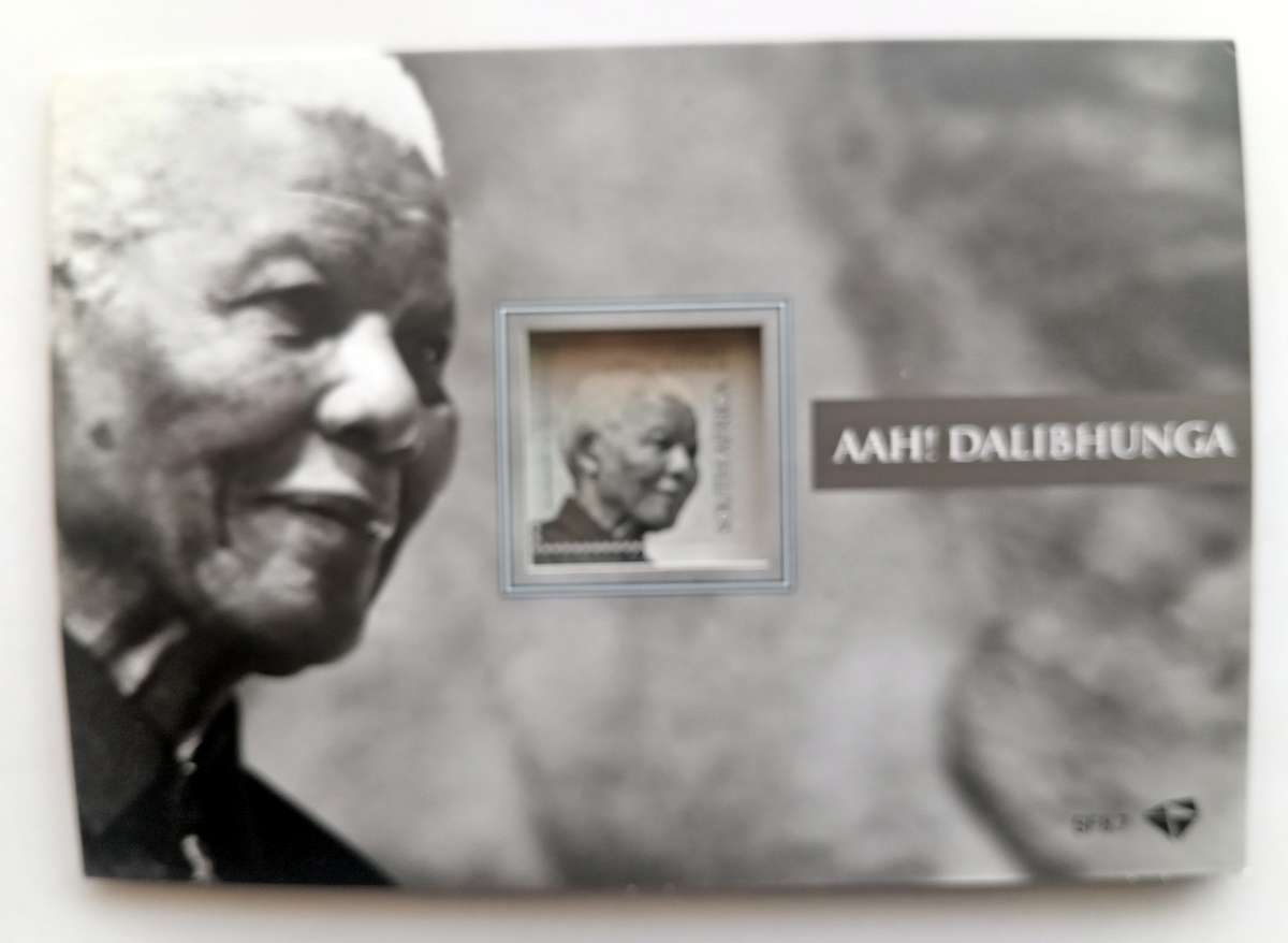 NELSON MANDELA - 2014 MANDELA Foundation Commemorative Life Stamp Folder 00059