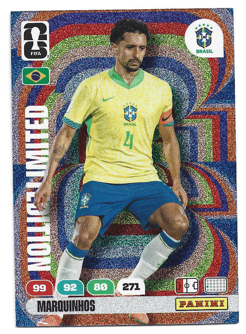 MARQUINHOS - PANINI FIFA WORLD CUP 2026 COLLECTION - LIMITED EDITION TRADING CARD