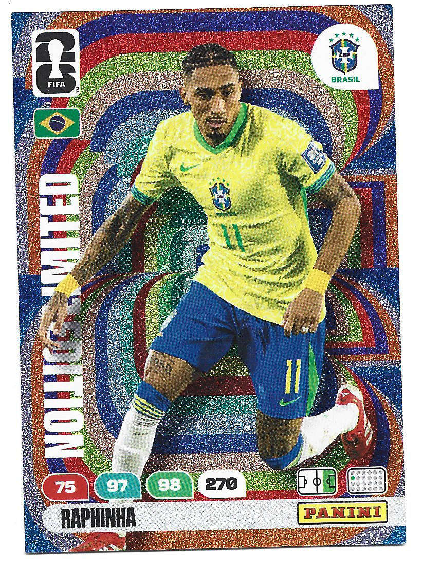 RAPHINHA - PANINI FIFA WORLD CUP 2026 COLLECTION - LIMITED EDITION TRADING CARD