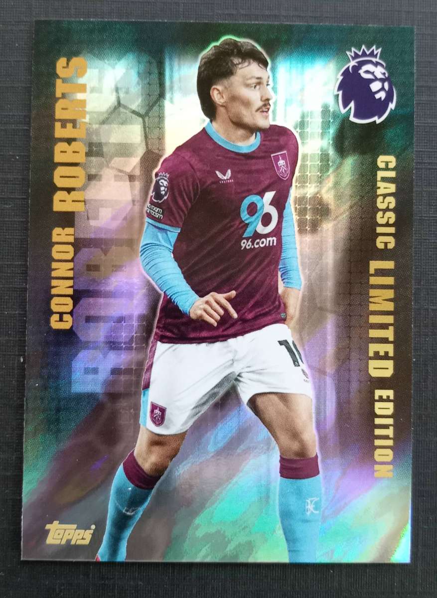CONNOR ROBERTS - TOPPS Premier League Premium 2025/26 Collection - CLASSIC LIMITED EDITION CARD LE19