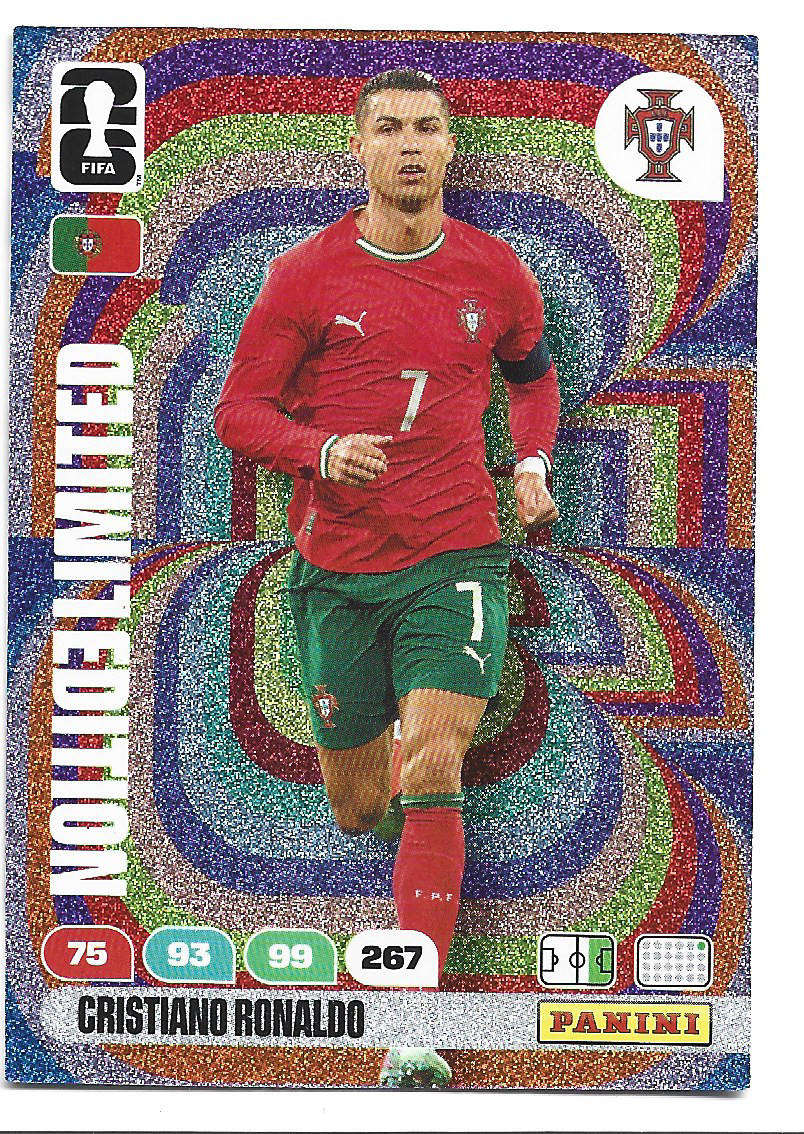CRISTIANO RONALDO - PANINI FIFA WORLD CUP 2026 COLLECTION - LIMITED EDITION TRADING CARD