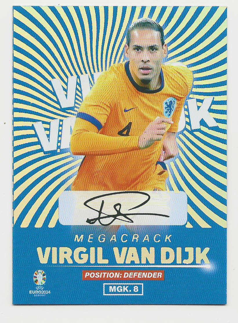 Trading Cards - VIRGIL VAN DIJK - FLASH EDITION (Sp) UEFA EURO 2024 ...