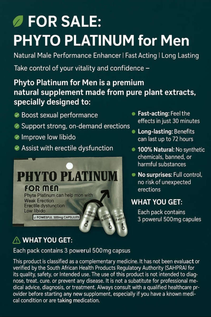 Phyto Platinum for Men