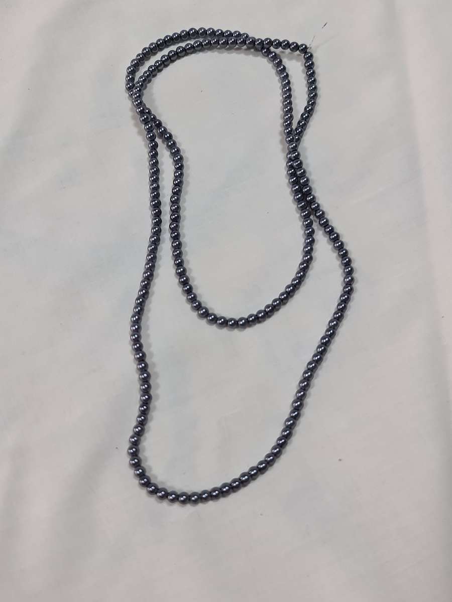 Single String Hermatite style Necklace