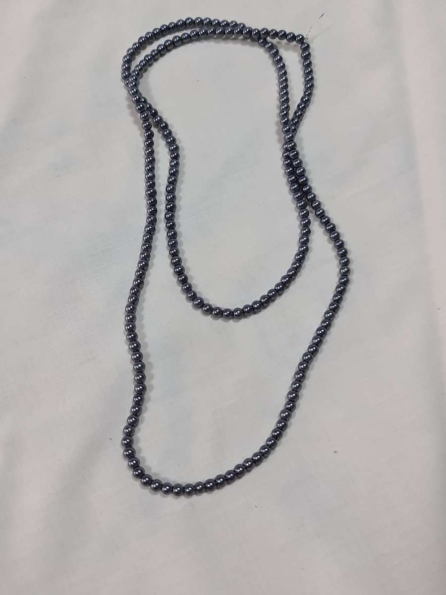 Single String Hermatite style Necklace