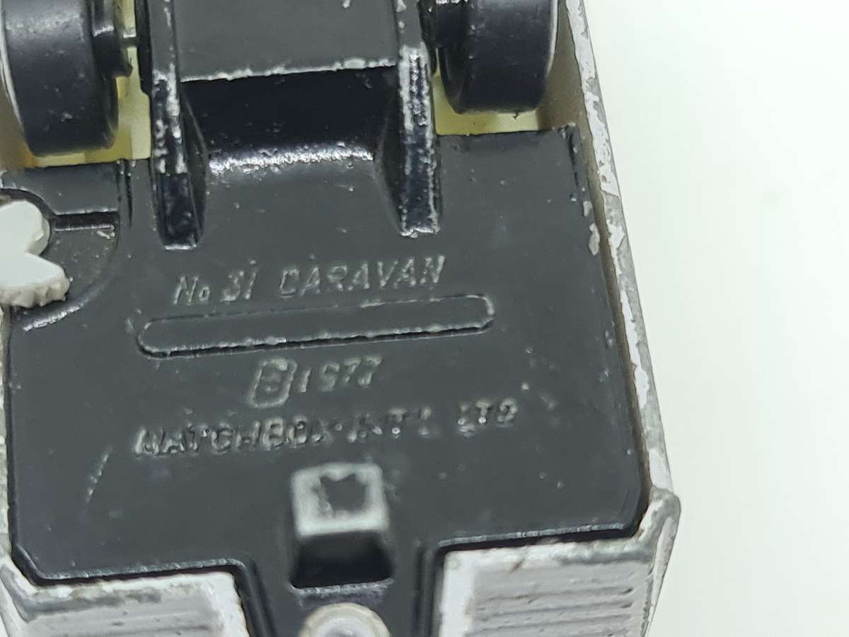 Matchbox no 31 caravan