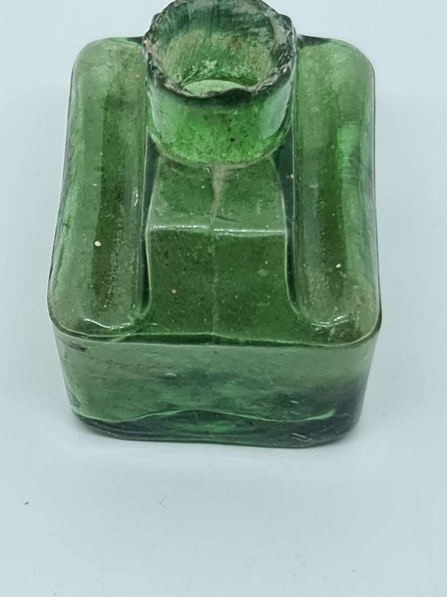 Green Boat Ink Bottle (a)