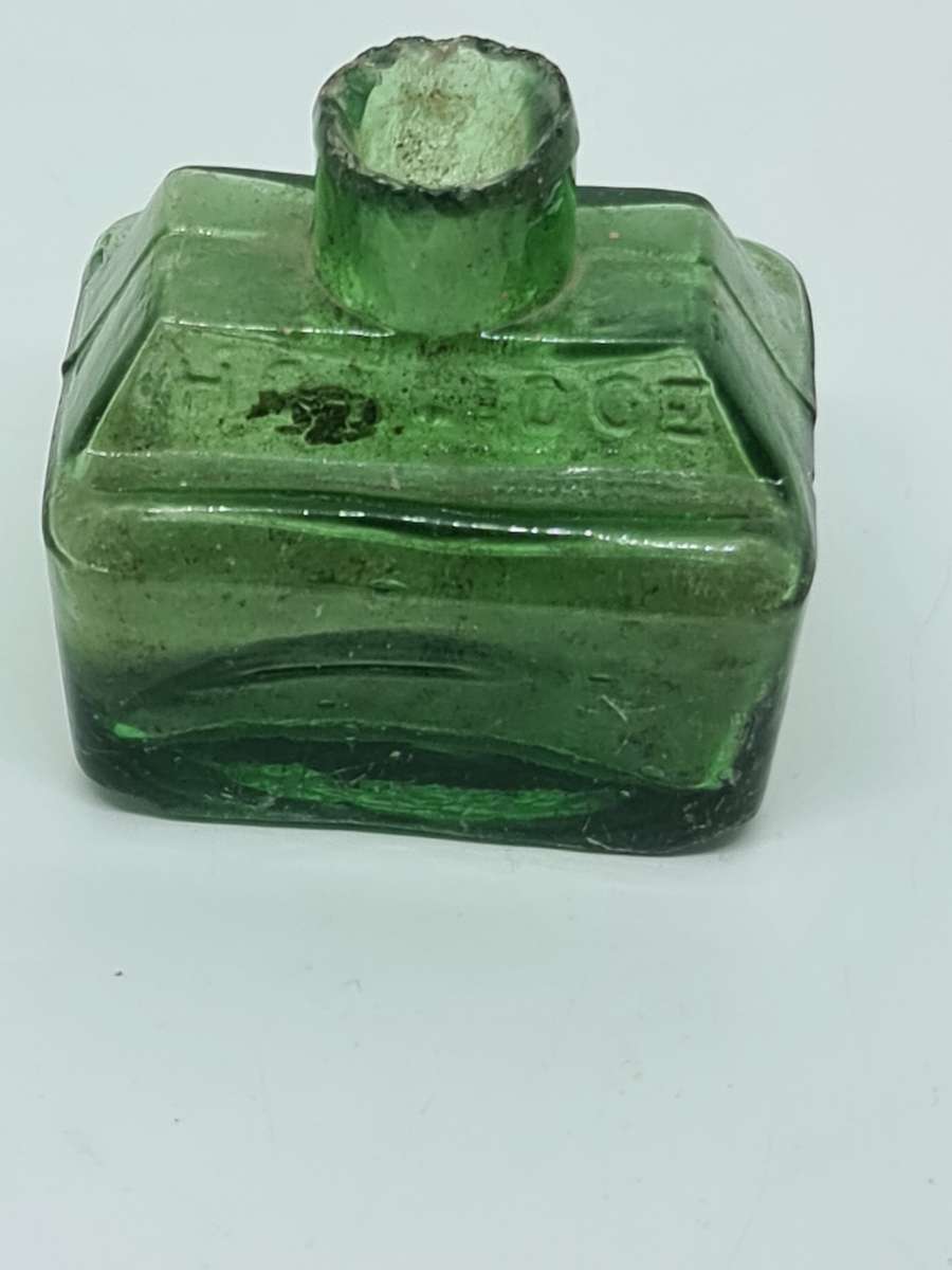 Green Boat Ink Bottle (a)