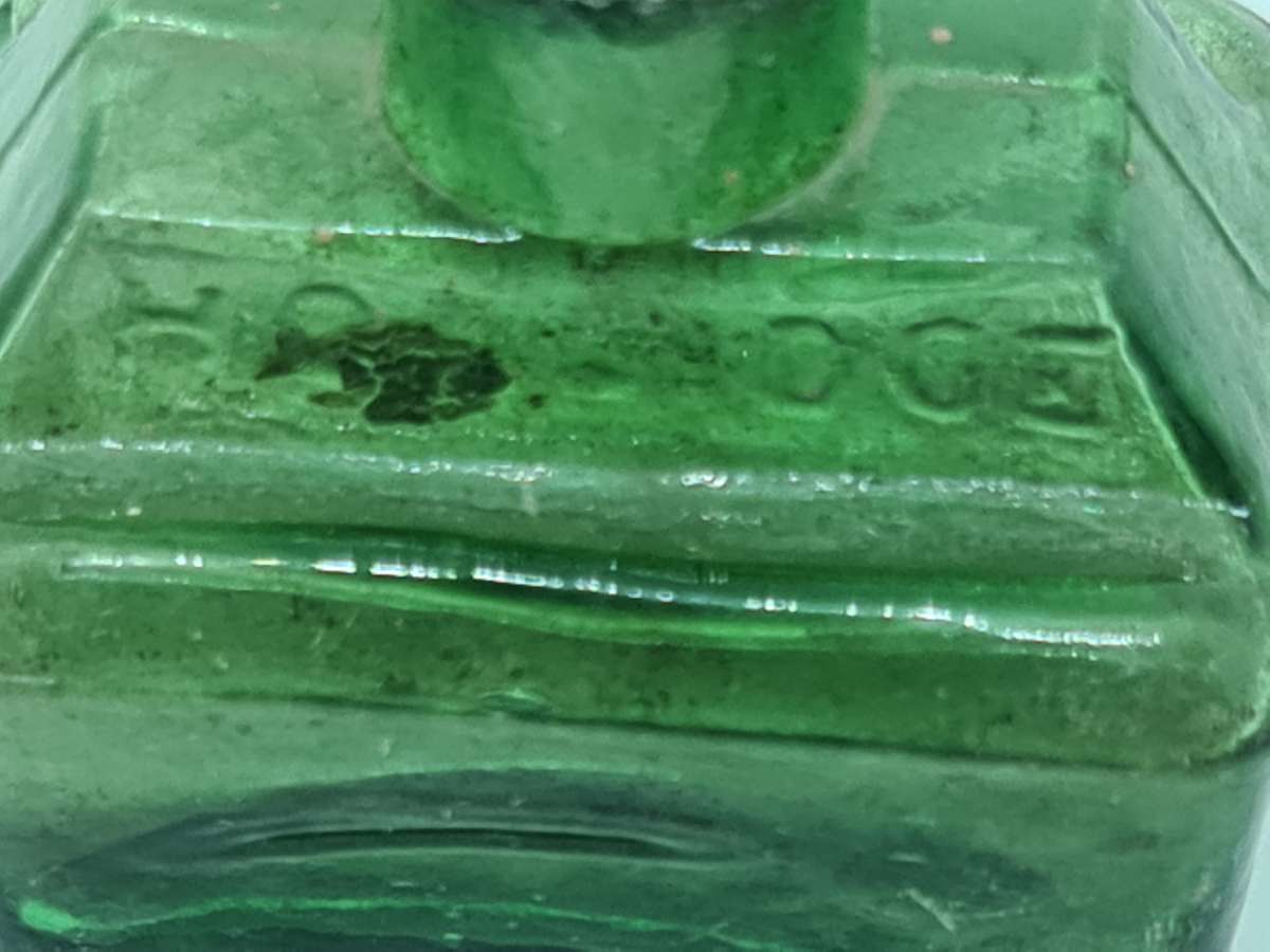 Green Boat Ink Bottle (a)