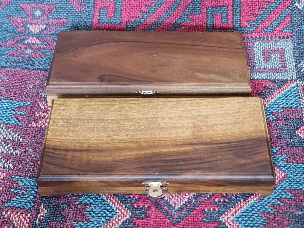 Wooden Coin boxes (Bid per box)