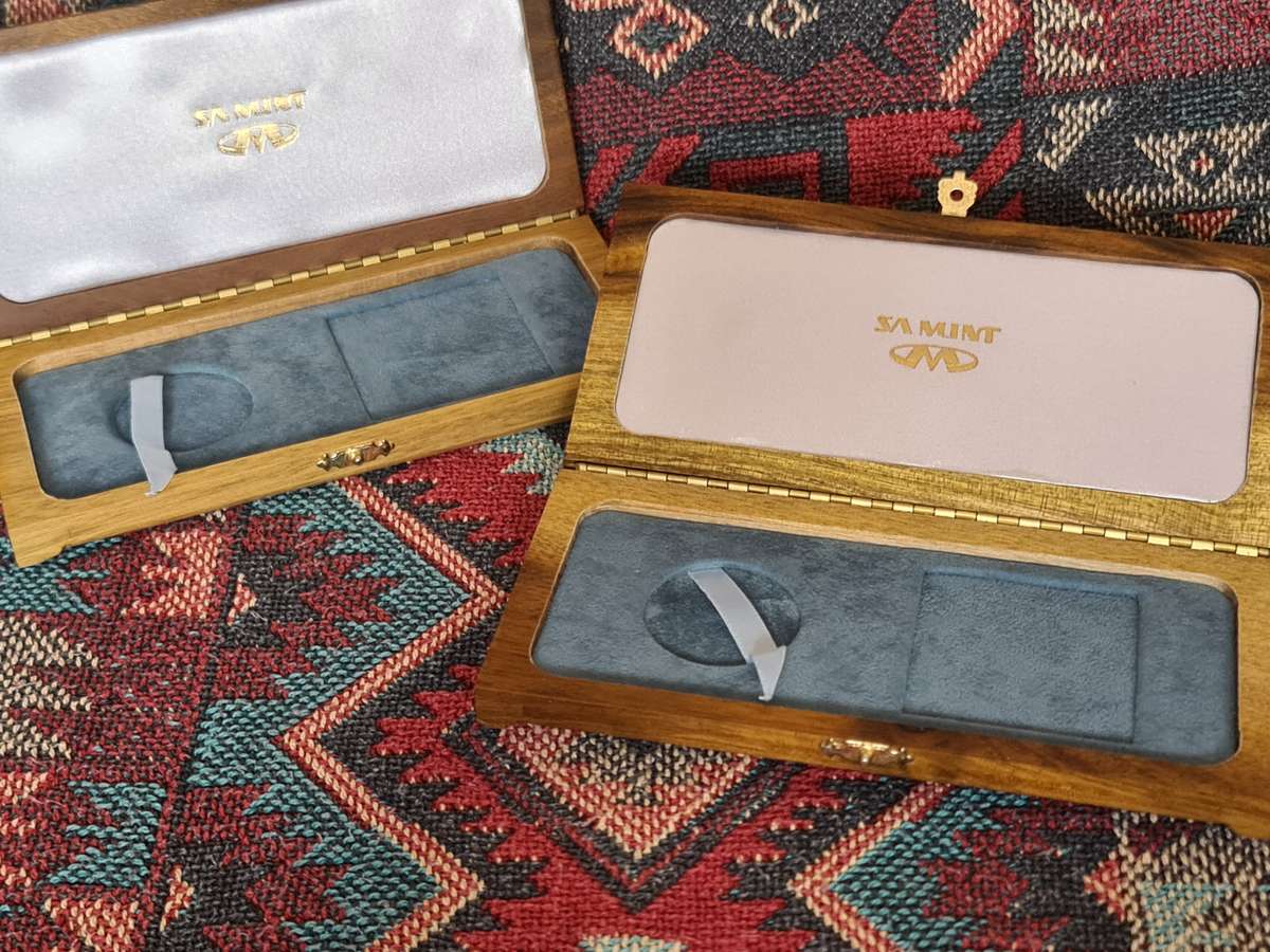 Wooden Coin boxes (Bid per box)