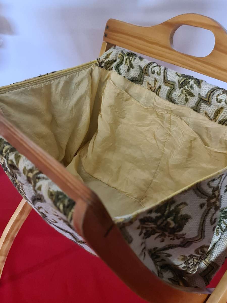 Vintage Tapestry, Knitting/Sewing fold up box