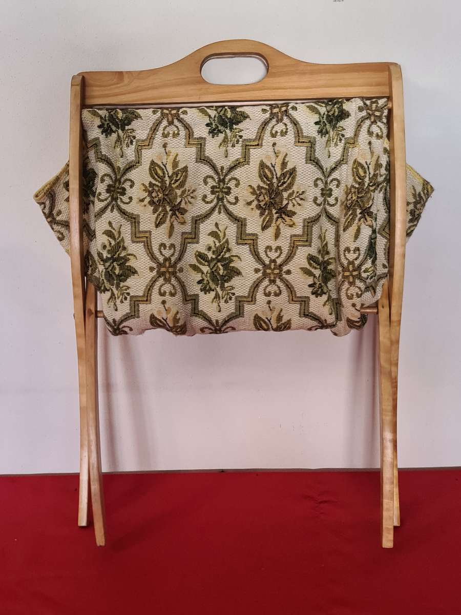Vintage Tapestry, Knitting/Sewing fold up box
