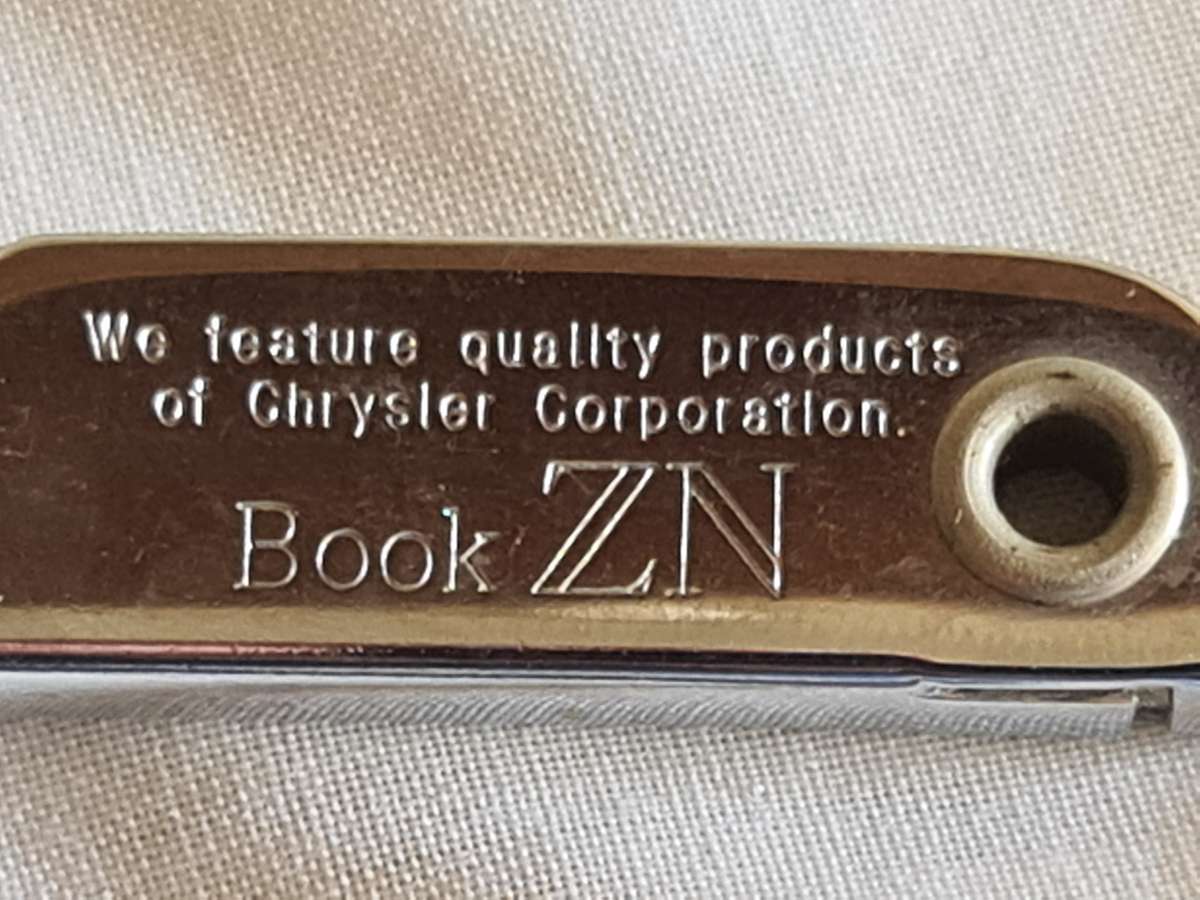 General Rent a Car, Chrysler corporation traveling set