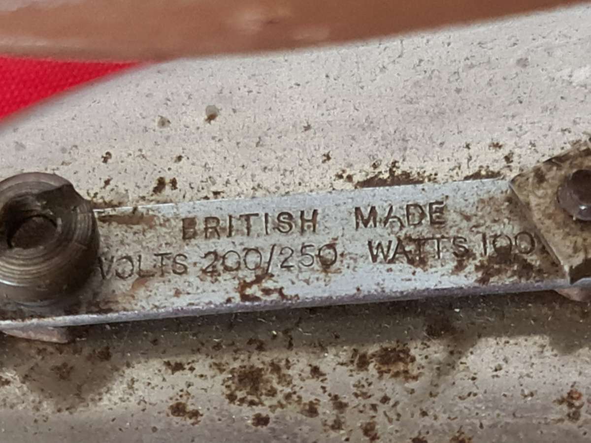 British Made traveling Iron