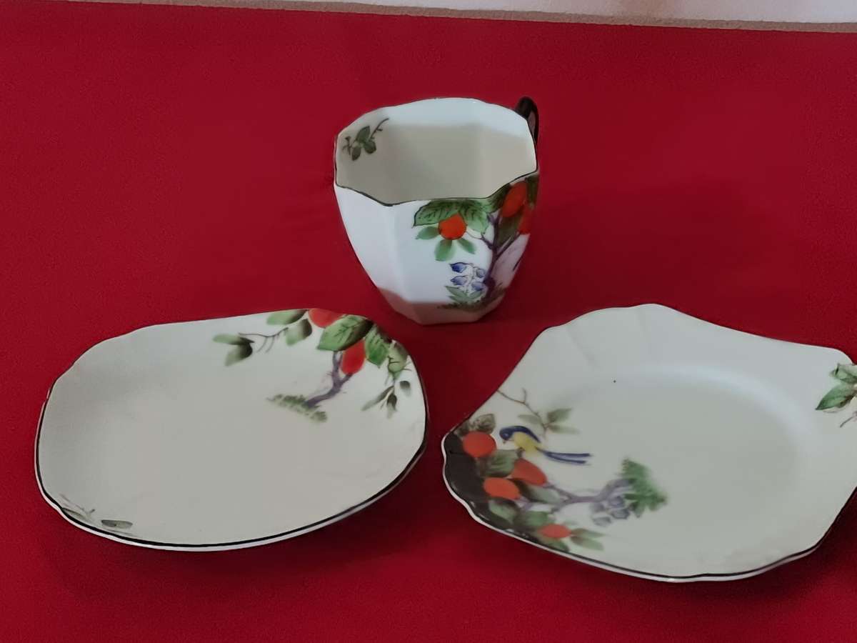 Art Deco Tea Trio