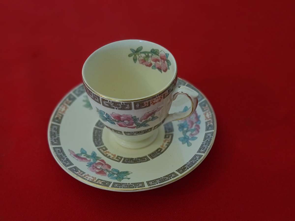 New Hall Hanley, Staffordshire England Coffee Duo