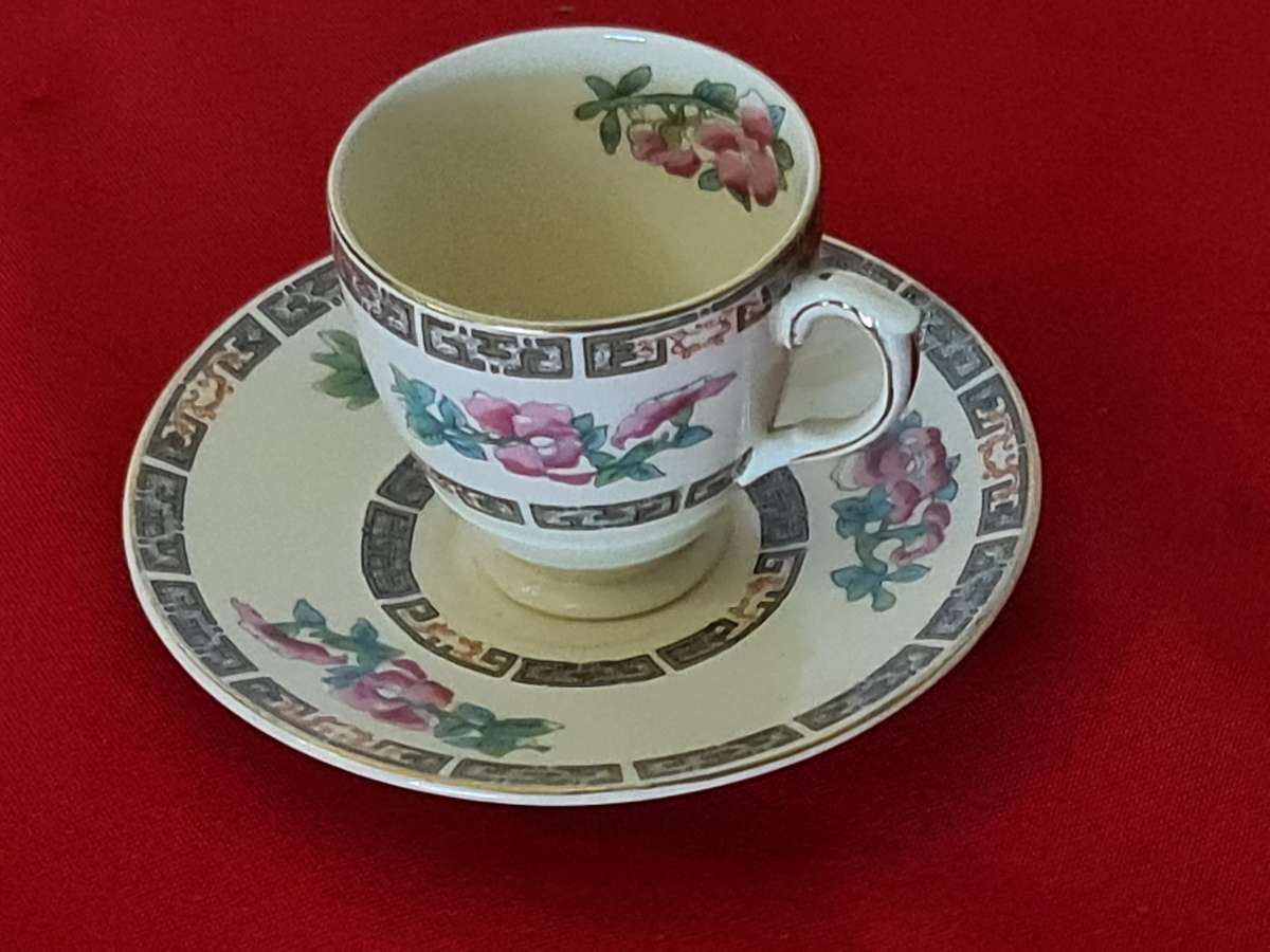 New Hall Hanley, Staffordshire England Coffee Duo