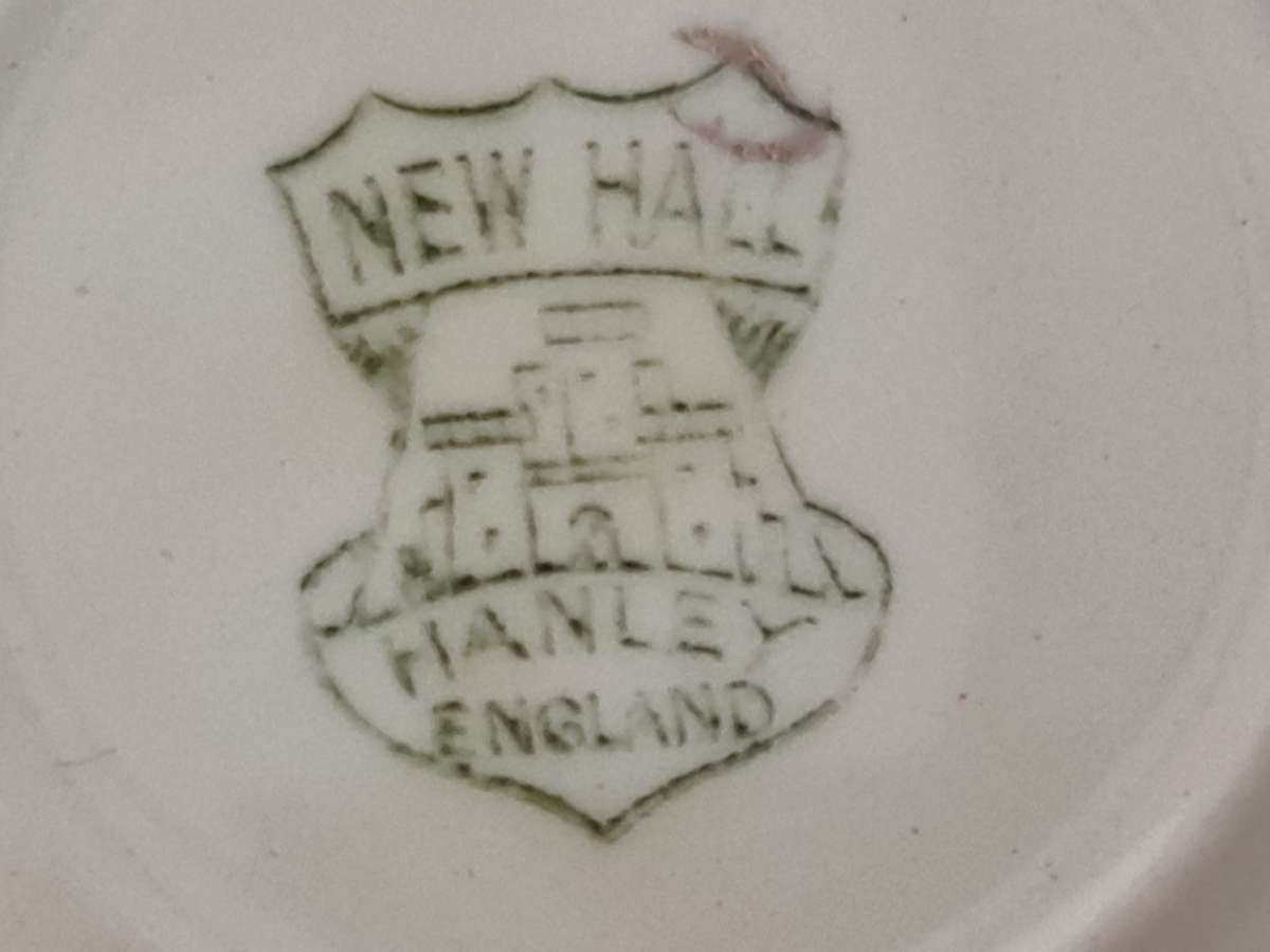 New Hall Hanley, Staffordshire England Coffee Duo