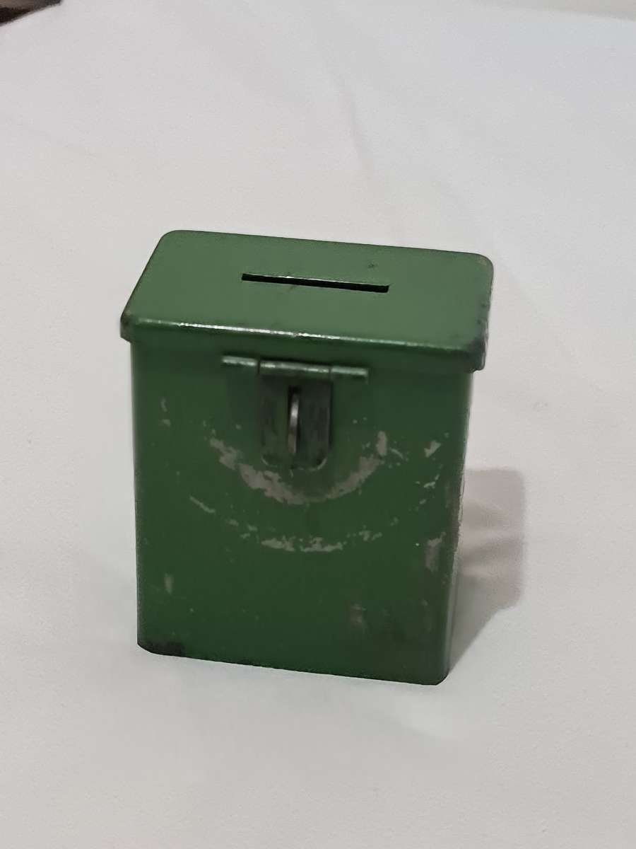 Green Vintage Money Box