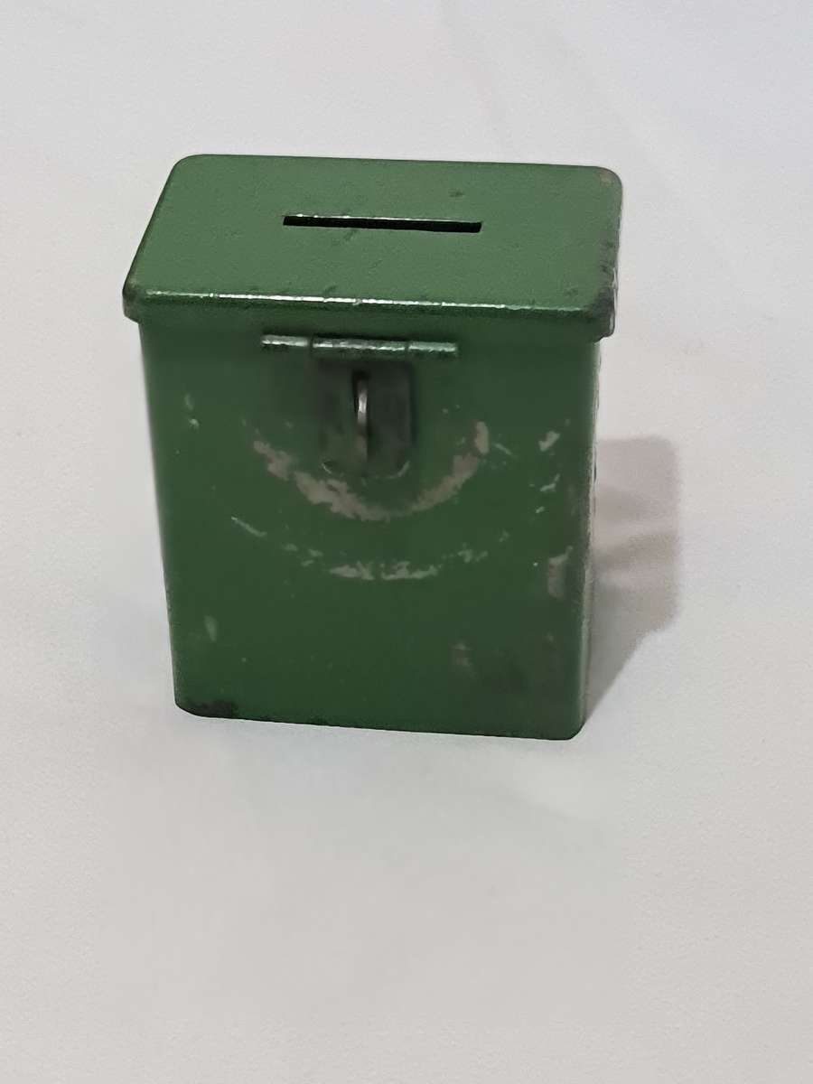 Green Vintage Money Box