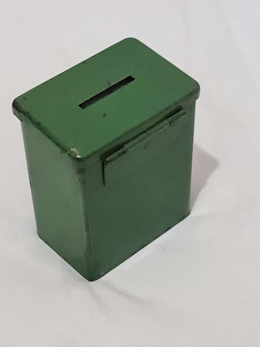 Green Vintage Money Box