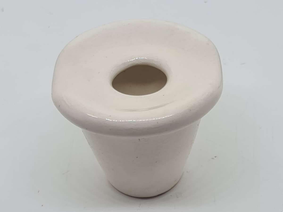 Ceramic porcelain school desk ink pot liner insert