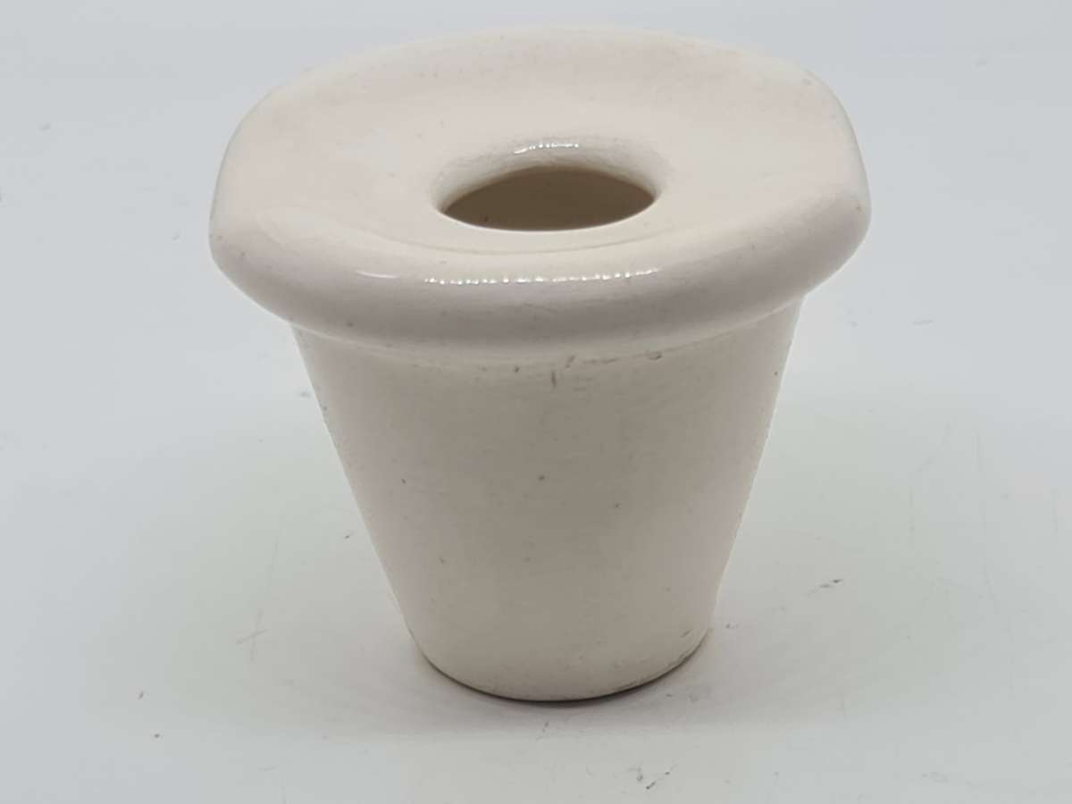 Ceramic porcelain school desk ink pot liner insert
