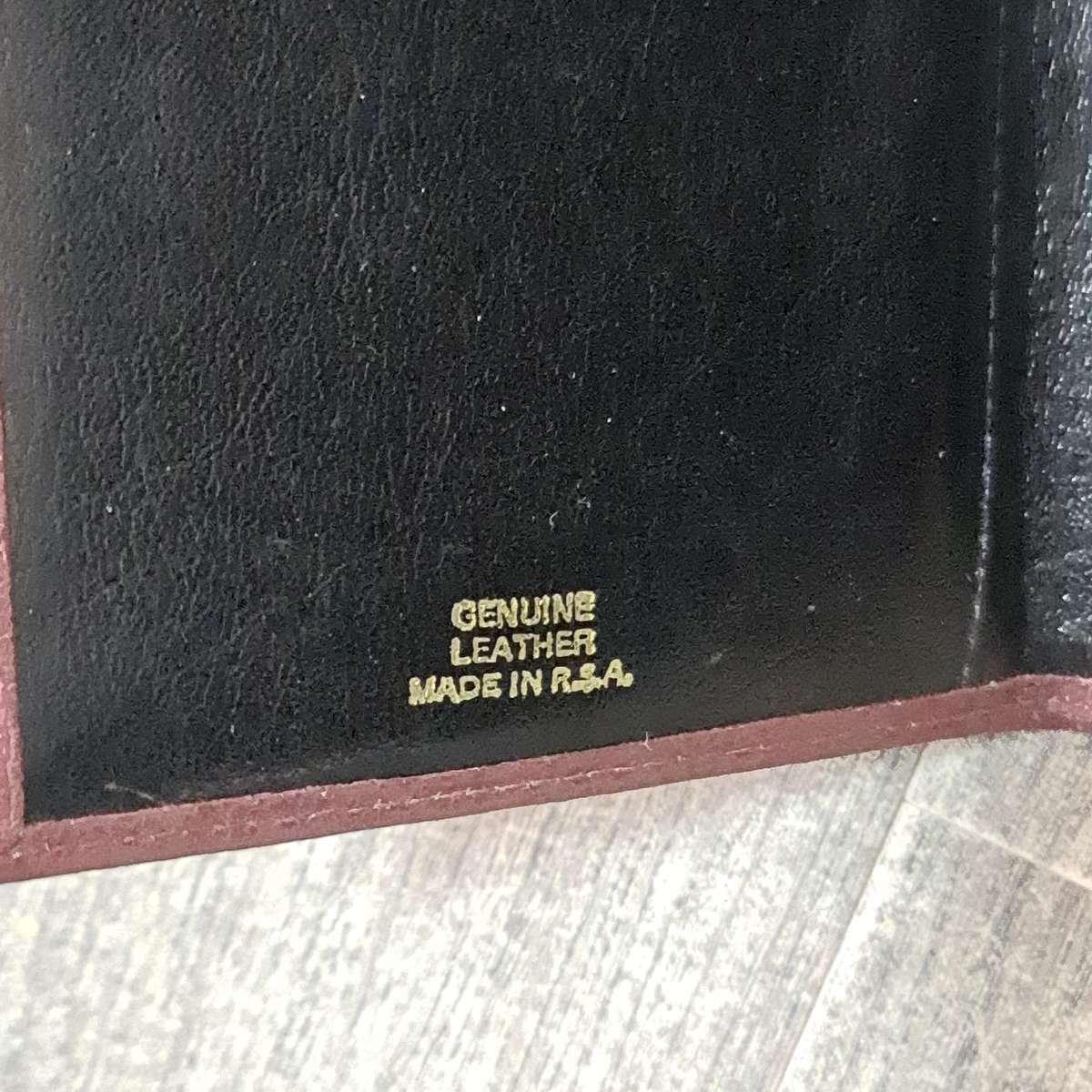 Genuine Leather car key holder and folder