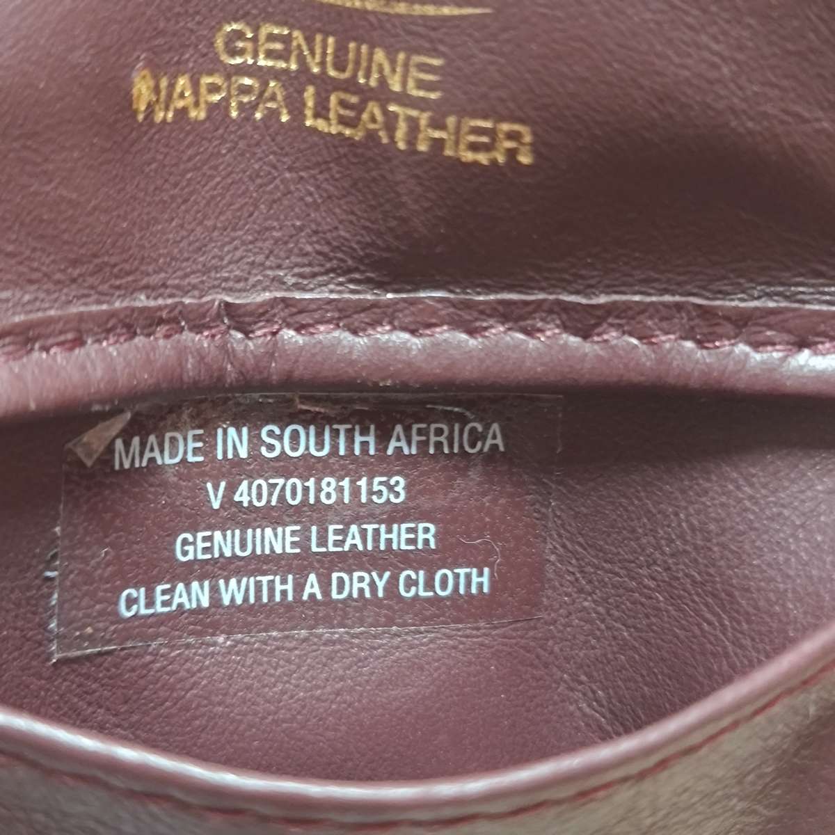 Genuine Leather car key holder and folder