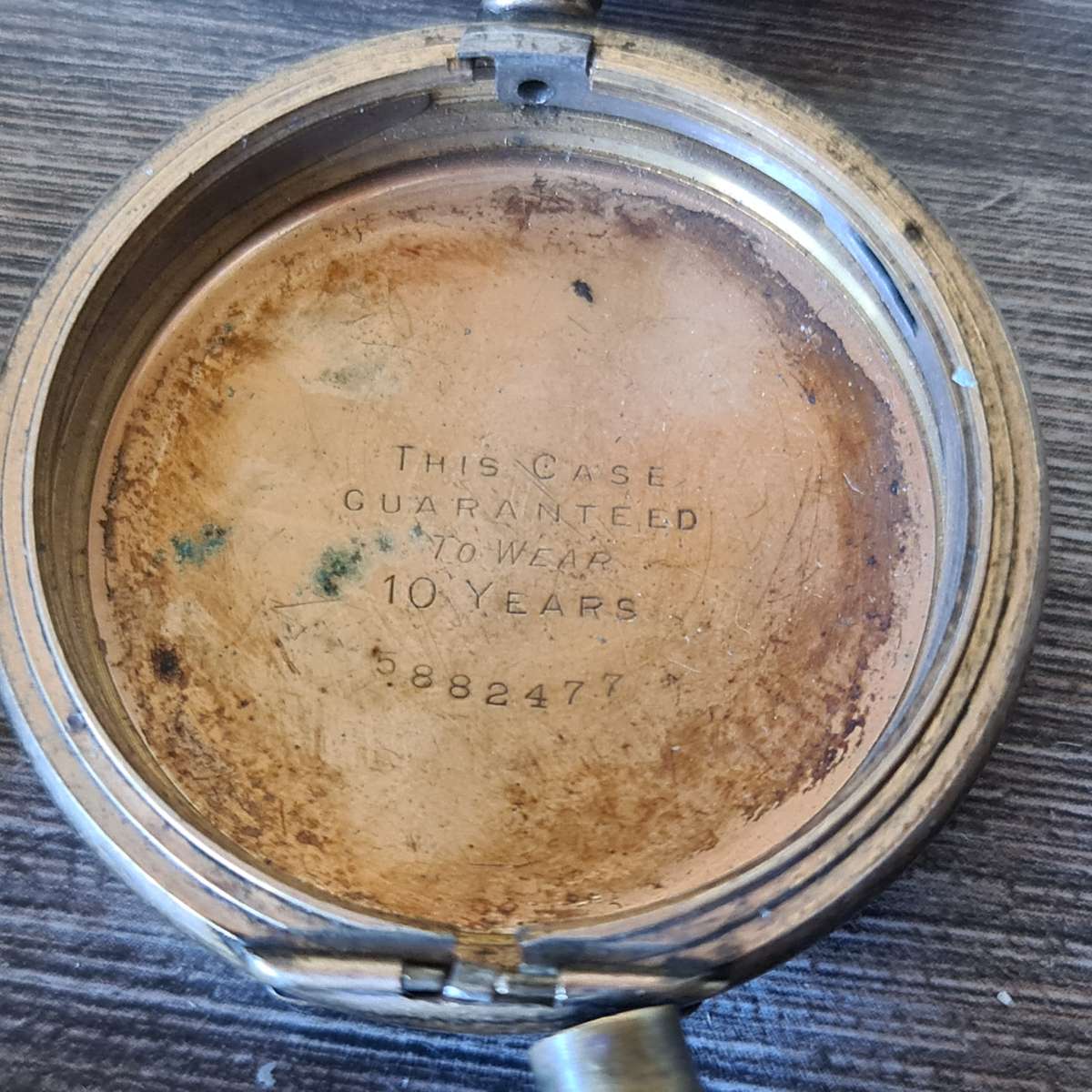 Antique Pocket watch empty casings