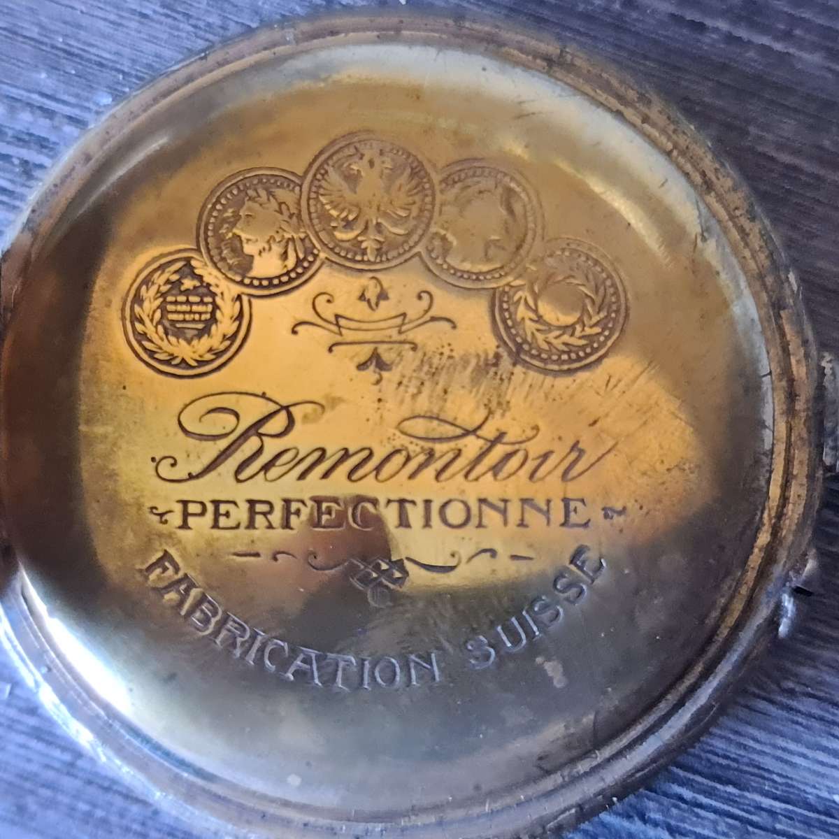 Antique Pocket watch empty casings