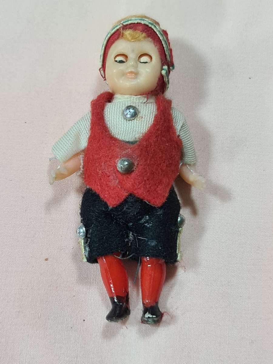 Vintage small German Doll